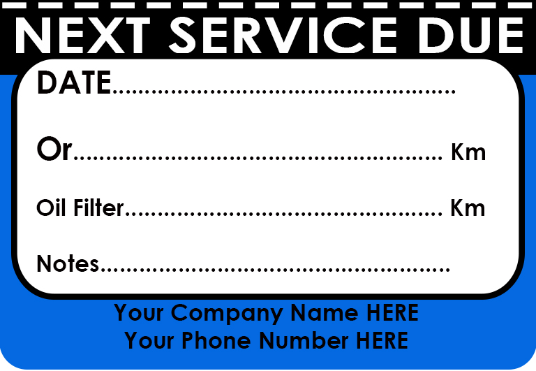 NEXT SERVICE DUE V2 stickers,cut vinyl 50pc | NEXT_SERVICE_DUE.jpg