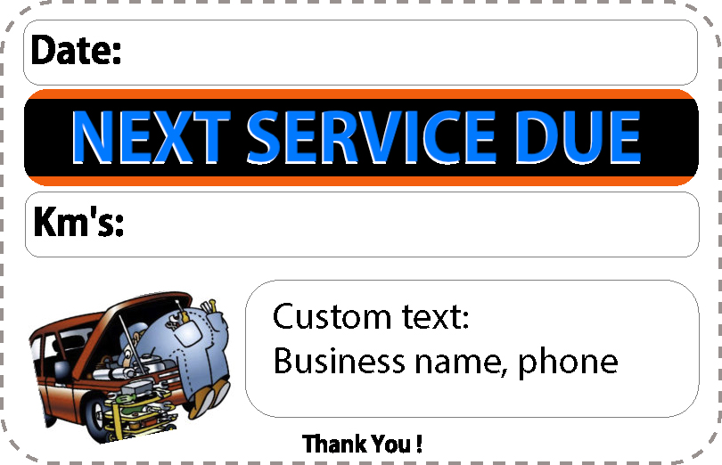 NEXT SERVICE DUE V9 stickers,cut vinyl 50pc | list_NEXT_SERVICE_DUE_V9.jpg