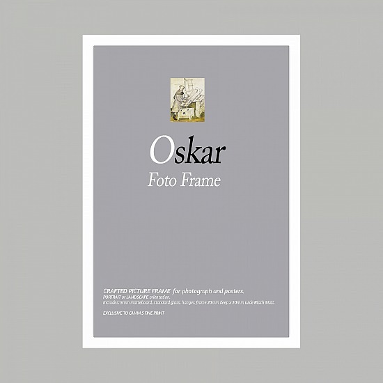 OSKAR White Moda Picture Frame