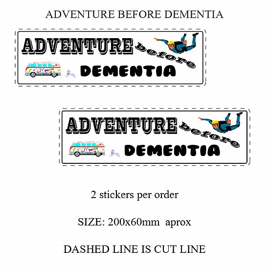 ADVENTURE BEFORE DEMENTIA v1 200x60mm