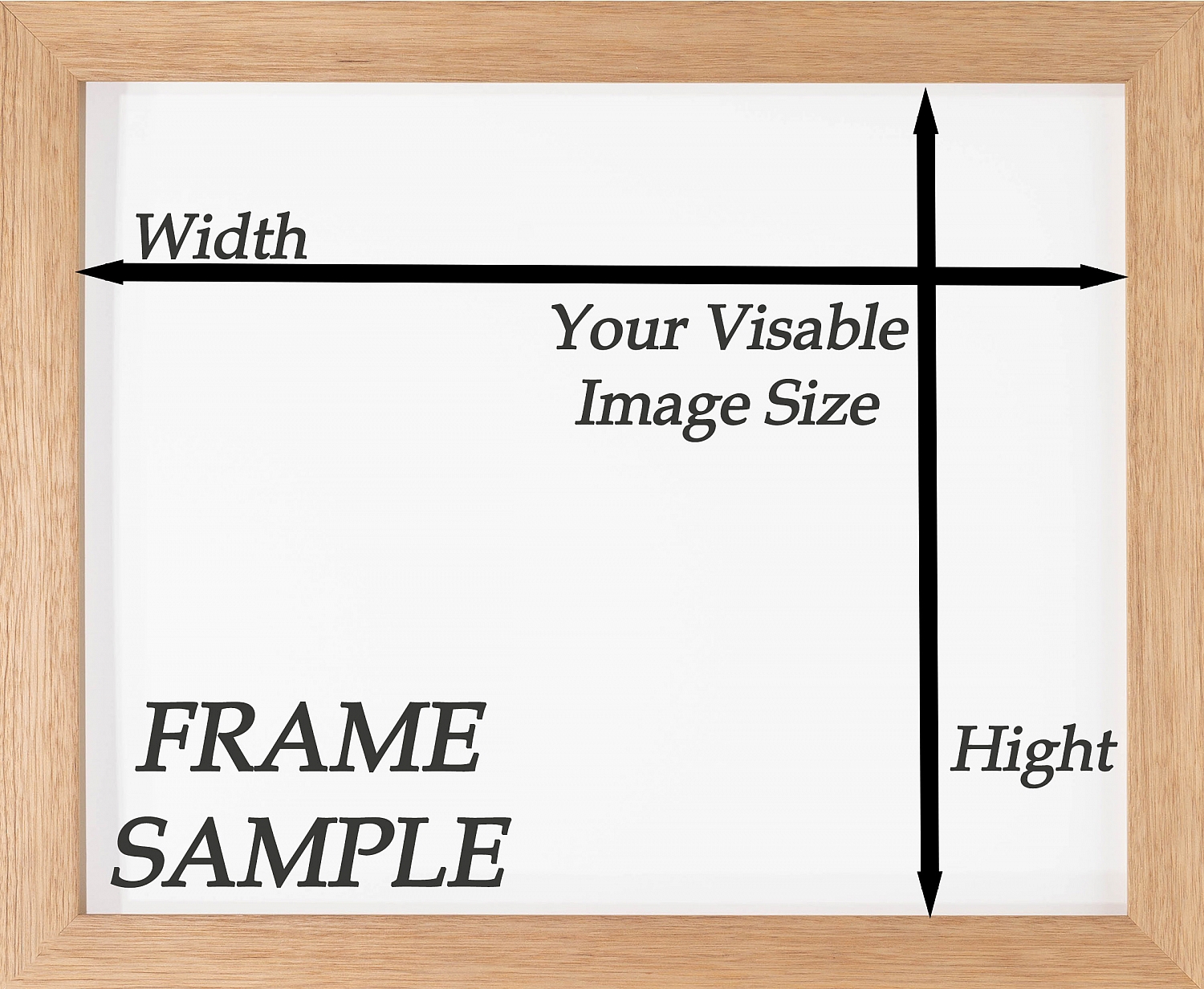 BODEN range wood grain picture frames, sizes from A4 | wood_frame_1314PECAN_v2_copy.jpg